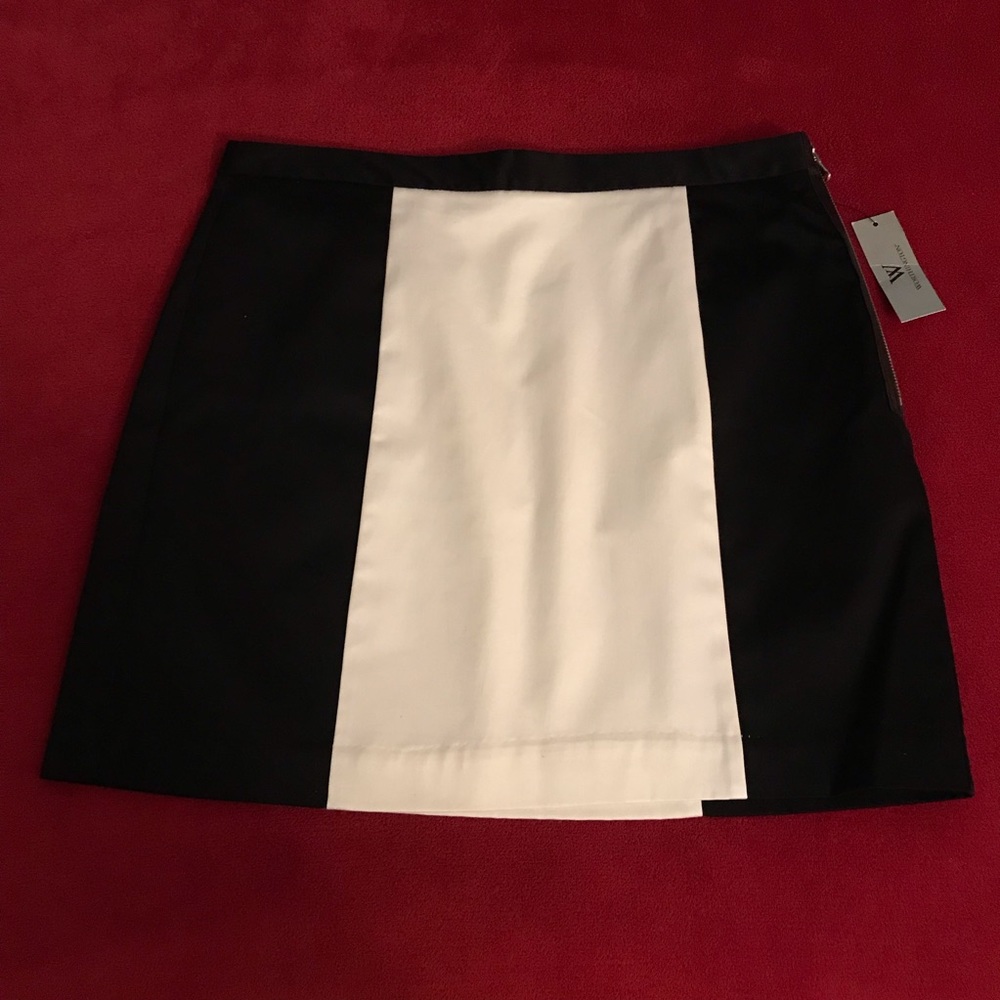 NEW! Worthington Skirt (Black/White, size 12)